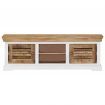 TV Cabinet 118x30x40 cm Solid Mango Wood