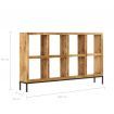 Sideboard 160x25x95 cm Solid Mango Wood