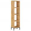 Bookshelf 40x30x175 cm Solid Mango Wood