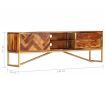 TV Cabinet 140x30x45 cm Solid Sheesham Wood