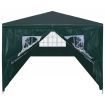 Party Tent 3x9 m Green