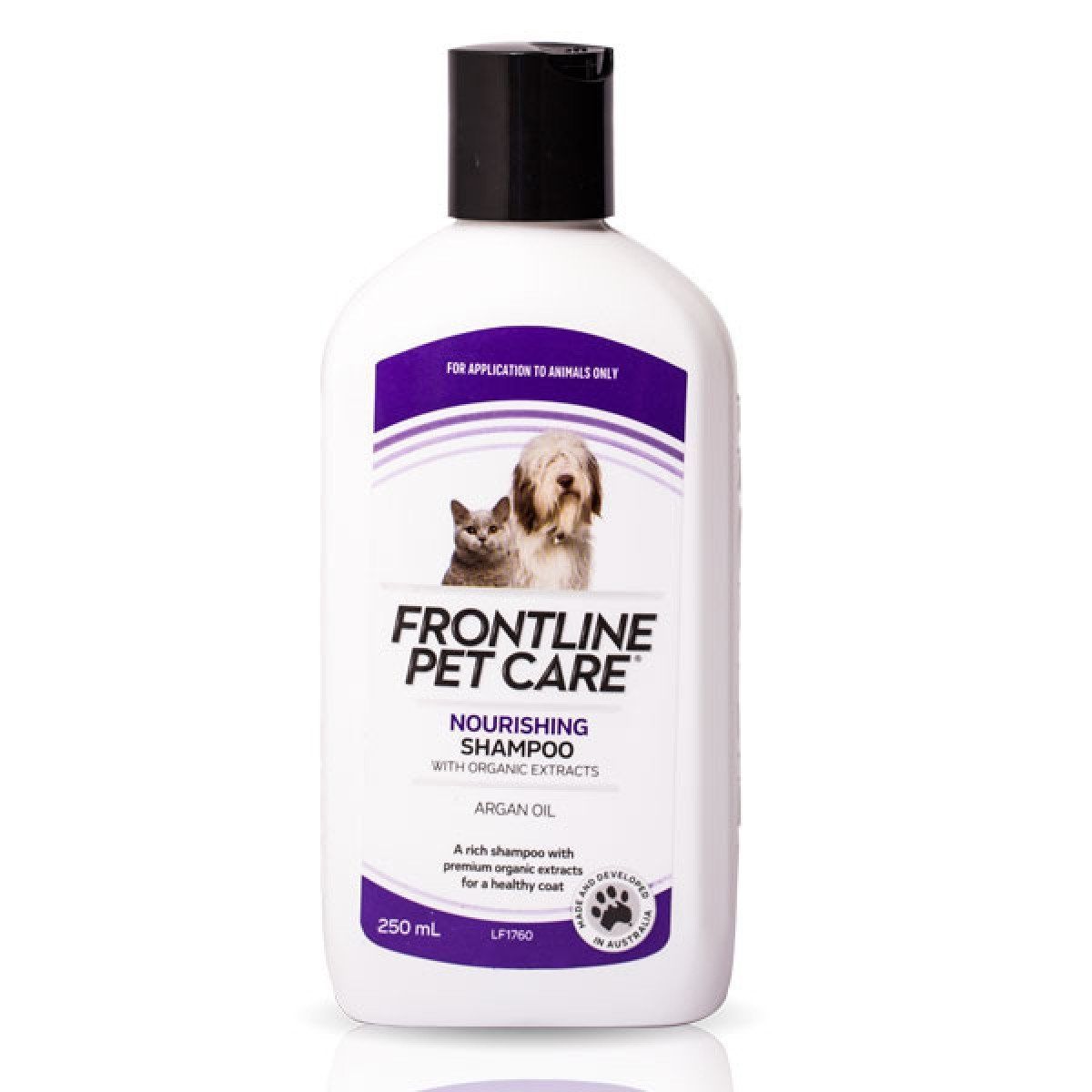 Dogs Cats Shampoo Frontline Petcare Nourishing Shamp 250Ml