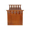 Gardeon Outdoor Storage Bench Box 129cm Wooden Garden Toy Chest Sheds Patio Furniture XL Natural