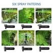 100W Solar Powered Fountain Water Pump for Birdbath Fish Pond Garden Pool 