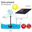 5W Solar Powered Fountain Water Pump for Outdoor Garden Pond Pool