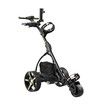 Electric Golf Trolley 3 Wheel Foldable Push Golf Buggy Cart 3 Distance Control LED Display-Black