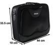 Hytec 15.6" Inch Laptop Notebook Computer Carry Case / Bag / Sleeve with Multi Storage & Zipper Compartment - Black