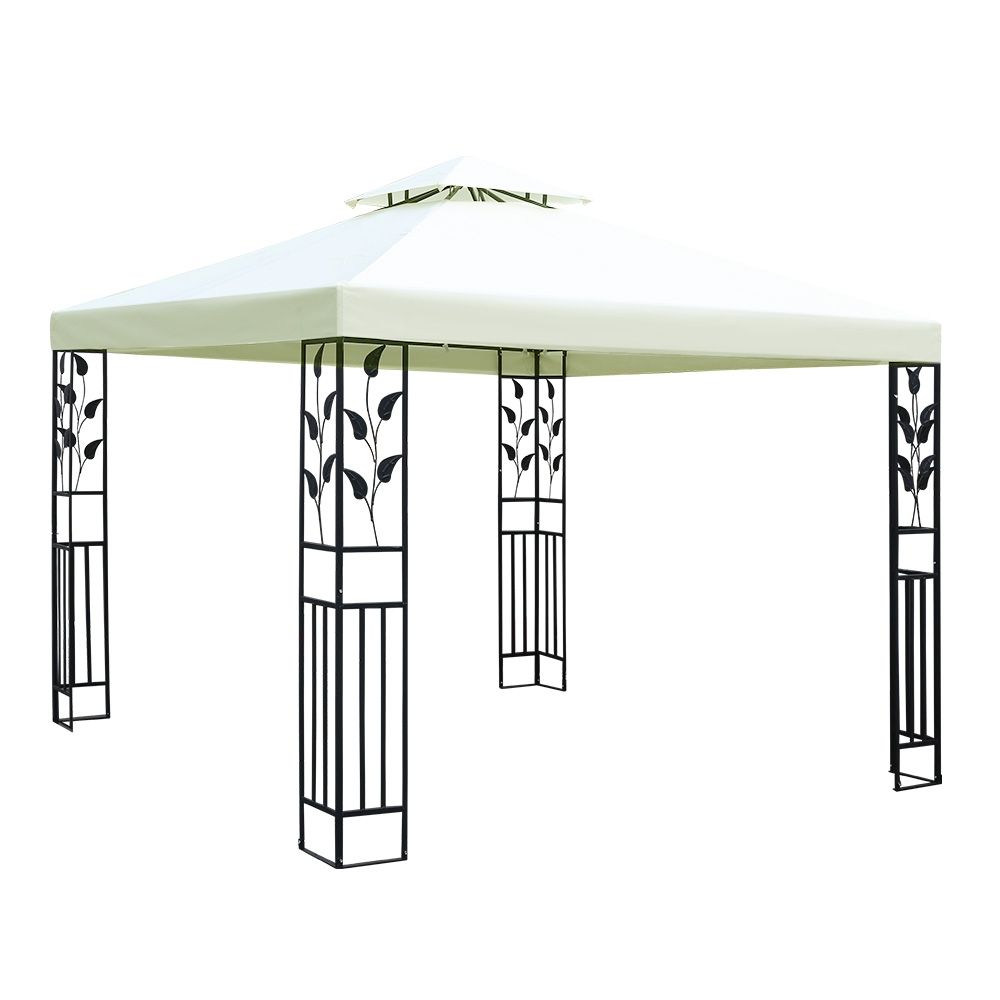 Instahut 3x3m Gazebo Party Wedding Event Marquee Tent Shade Iron Art Canopy