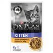 Cat Wet food Pro Plan Kitten Chicken In Jelly Pouches 85Gx12