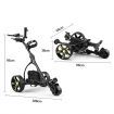 New Remote Control Golf Trolley Twin Motor Electric Foldable Golf Buggy Cart