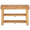 Shoe Rack 70x32x46 cm Solid Acacia Wood