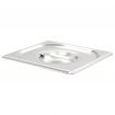 Pan Lids 8 pcs GN 1/6 176x162 mm Stainless Steel