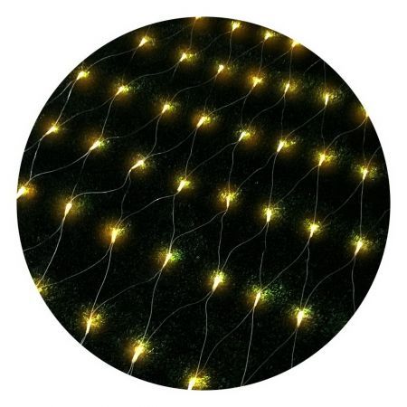 Jingle Jollys Christmas Lights 6Mx4M 1000 LED Net Light Decorations Warm Decor