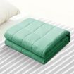 Giselle Weighted Blanket Adult 7KG Gravity Cooling Blankets Deep Relax Summer Aqua