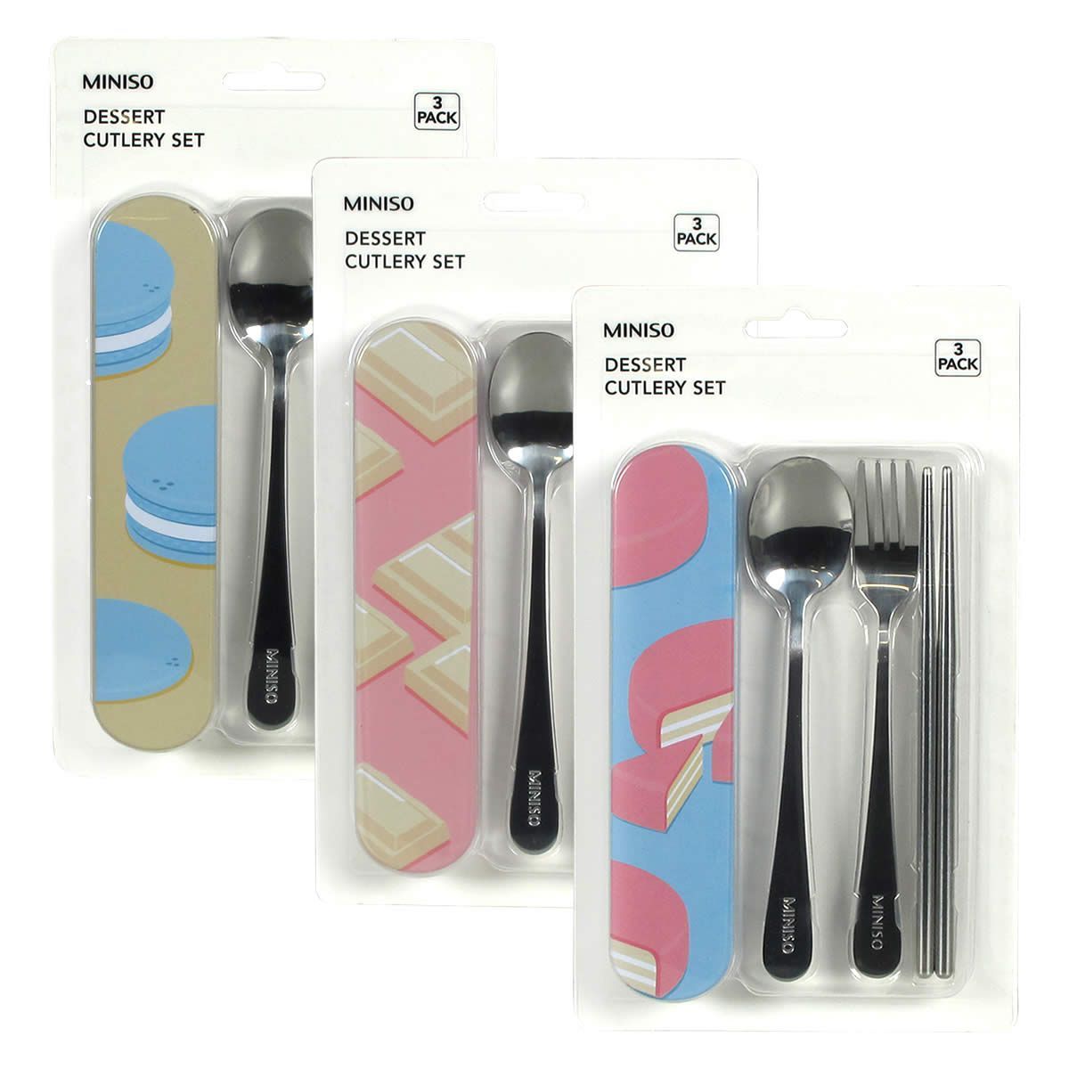 Dessert Cutlery Set 3 Pack