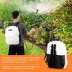 16L Backpack Sprayer Electric Weed Sprayer Garden Farm Pump Spraying - White