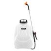 16L Backpack Sprayer Electric Weed Sprayer Garden Farm Pump Spraying - White