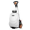 16L Wheel Backpack Pump Sprayer for Garden Lawn Weed Pest Control Fertilizer White