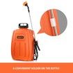 16L Backpack Sprayer Electric Weed Sprayer Garden Farm Pump Spraying - Orange