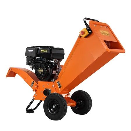 SHOGUN Commercial 18HP 420CC Electric Wood Chipper Petrol Garden