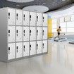 9 Doors Locker Cabinet Steel Storage Cupboard for Home Office School Gym