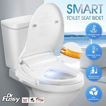 Smart Toilet Seat Automatic Bidet Cover Electronic Heated Massage Washlet Crazy S - Auto Smart Toilet Electric Warm Water Bidet Seat Cover