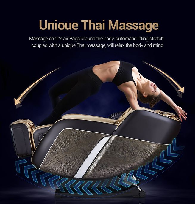 HOMASA Full Body Massage Chair Zero Gravity Massage Recliner with