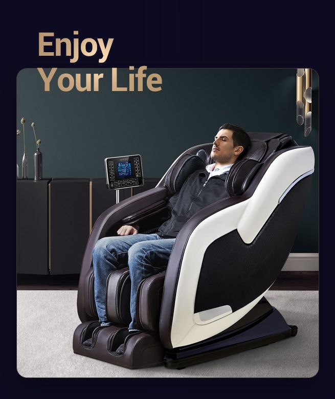 HOMASA Shiatsu Thai Massage Chair Full Body Massage Seat with Remote