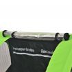 Kids' Bicycle Trailer 30kg - Grey and Green