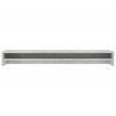 Monitor Stand Concrete Grey 100x24x13 cm Chipboard