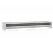 Monitor Stand Concrete Grey 100x24x13 cm Chipboard