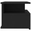 Floating Nightstands 2 pcs Black 40x31x27 cm Chipboard