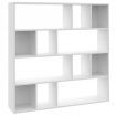 Shoe Rack White 54x34x100 cm Chipboard