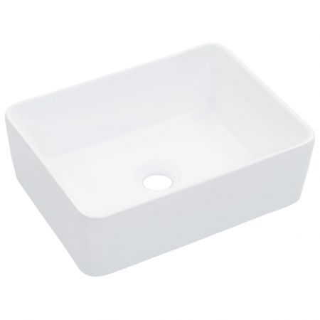 Wash Basin 40x30x13 cm Ceramic White