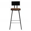 Bar Chairs 4 pcs Solid Reclaimed Wood