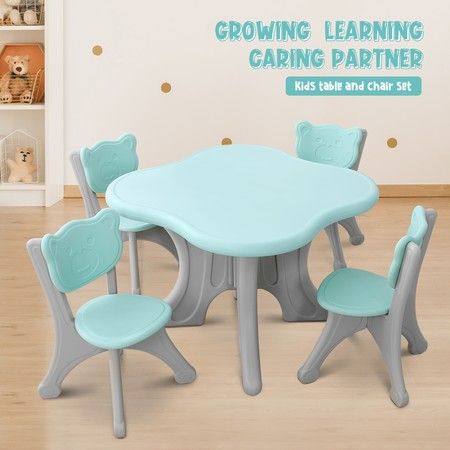 Kidbot 5 Piece Childrens Table And Chairs Set Children Activity