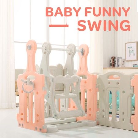 pink baby swing seat