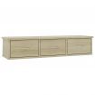 Wall-mounted Drawer Shelf Sonoma Oak 90x26x18.5 cm Chipboard