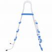 Above-Ground Pool Safety Ladder with 3 Steps 122 cm