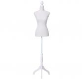 Female Mannequin 170cm Model Dressmaker Clothes Display Torso Tailor Wedding White