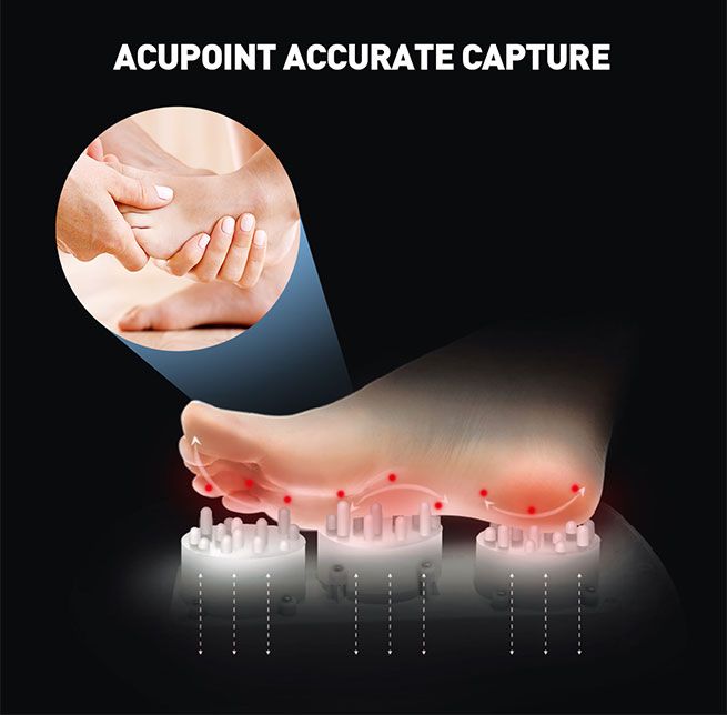 HOMASA Acupuncture Foot Massager Reflexology Massage Machine Crazy Sales