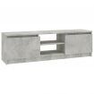 TV Cabinet Concrete Grey 120x30x35.5 cm Chipboard