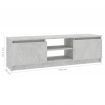 TV Cabinet Concrete Grey 120x30x35.5 cm Chipboard