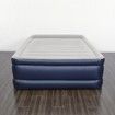 Bestway Queen Size Camping Air Bed Inflatable Flocked Mattress Built in AC Pump