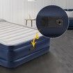 Bestway Queen Size Camping Air Bed Inflatable Flocked Mattress Built in AC Pump