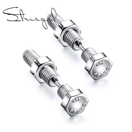 screw on earrings for men