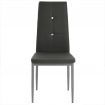 vidaXL Dining Chairs 2 pcs Grey Faux Leather