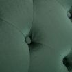 vidaXL Chaise Lounge Green Velvet