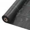 vidaXL Weed & Root Control Mat PP 2x10 m Black