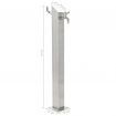 vidaXL Garden Water Column Stainless Steel Square 95 cm